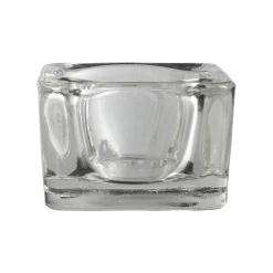 Bougies|DECLIC HOME 5 bougeoirs en verre transparents