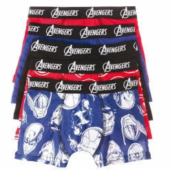 Sous-Vêtements Et Vêtements De Nuit|AVENGERS 5 boxers Imprimé}