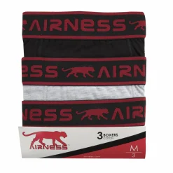 Sous-Vêtements Et Vêtements De Nuit|AIRNESS 3 Boxers coton 6/16 ans