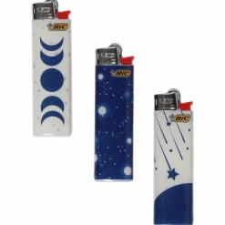 Accessoires Fumeurs|BIC 3 briquets decor Rollover