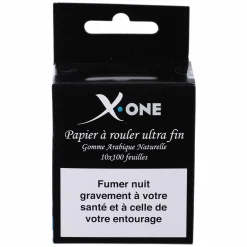 Accessoires Fumeurs|X ONE 10 carnets de 100 feuilles à rouler normal