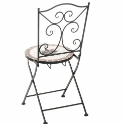 Mobilier Et Décoration De Jardin|Stokomani 2 chaises de salon de jardin mosaïque