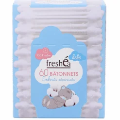 Hygiène|FRESHEA 60 coton tiges bébé