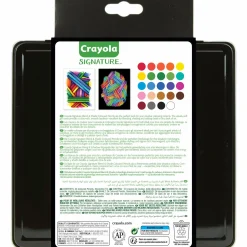 Loisirs Créatifs|CRAYOLA 24 crayons de couleurs signature