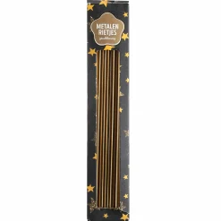 Vaisselle Jetable|COOK KEEN 7 pailles dorées en inox