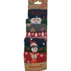 Chaussures Et Accessoires|Stokomani 7 paires de chaussettes fantaisie Noël