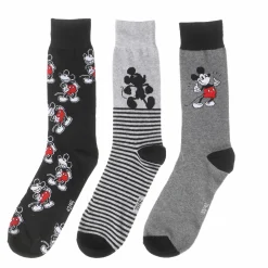 Chaussures Et Accessoires|MICKEY 3 paires de chaussettes Gris foncé