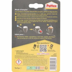 Outils De Bricolage|PATTEX 5 tubes de colle liquide 5X2g