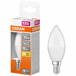 Outils De Bricolage|OSRAM Ampoule Led Flamme E14 40W