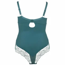 Lingerie Et Vêtements De Nuit|SEDUCCIA BODY DENTELLE FINE Vert