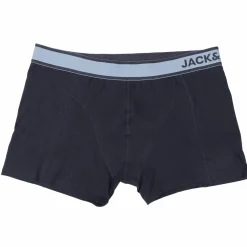 Sous-Vêtements Et Vêtements De Nuit|JACK & JONES Boite cadeau boxer + chaussettes Bleu