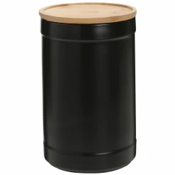 Conservation Et Rangement|FIVE Boîte à farine Natureo en céramique noir