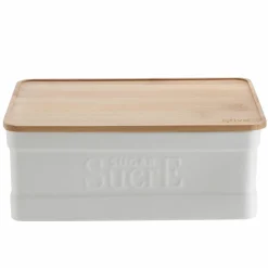 Conservation Et Rangement|FIVE Boîte à sucre morceaux Natureo en céramique blanche