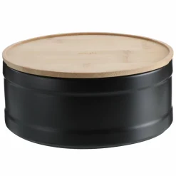 Conservation Et Rangement|FIVE Boîte biscuits Natureo en céramique noir