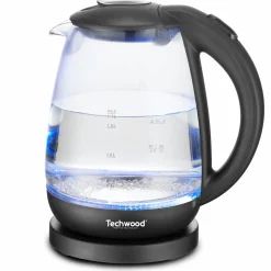 Cuisson Et Ustensiles|Petit Électroménager|TECHWOOD Bouilloire électrique en verre 1.7 L