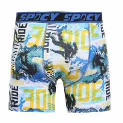 Sous-Vêtements Et Vêtements De Nuit|SPICY Boxer homme imprimé
