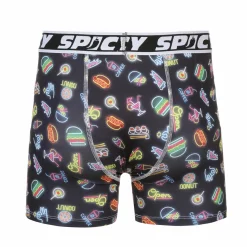 Sous-Vêtements Et Vêtements De Nuit|SPICY Boxer imprimé Multicolore}