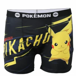 Sous-Vêtements Et Vêtements De Nuit|MULTI LICENCES Boxer Pikachu Noir
