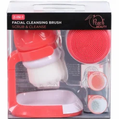 Accessoires Beauté|Stokomani Brosse nettoyage visage 2 en 1 avec support