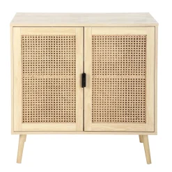 Mobilier|DECLIC HOME Buffet 2 portes en cannage