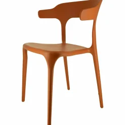 Mobilier|DECLIC HOME Chaise terracotta