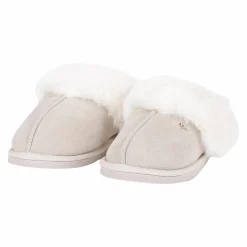 Lingerie Et Vêtements De Nuit|Stokomani Chaussons fourrés Beige