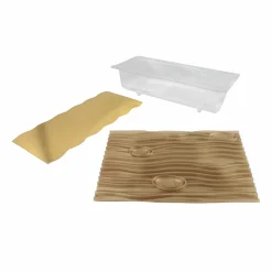 Vaisselle Et Service|Stokomani Coffret buche de Noël 6 pièces