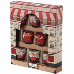 Bougies|Stokomani Coffret de 8 bougies aux senteurs épicés