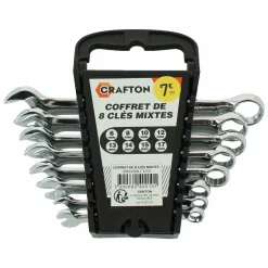 Outils De Bricolage|CRAFTON Coffret de 8 clés mixtes