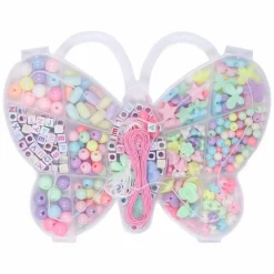 Jouet|Loisirs Créatifs|ART&KIT JUNIOR Coffret de perles papillon ou fleur