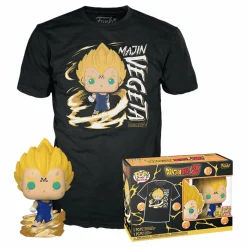 Jouet|Figurines Pop|POP Coffret figurine + tee-shirt Majin Vegeta