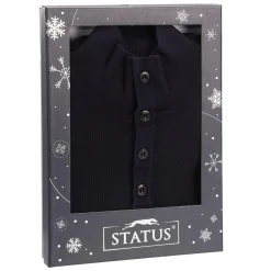 Hauts|STATUS Coffret pull col montant avec soie