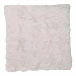 Tapis Et Coussins|Stokomani Coussin en fausse fourrure 40x40cm Beige