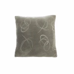 Tapis Et Coussins|ALICE KEYNES Coussin motifs ronds métalliques