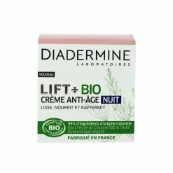 Visage|DIADERMINE Crème anti-âge nuit lift+ bio