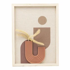 Objets Décoratifs|DECLIC HOME Décoration murale à fleurs séchées