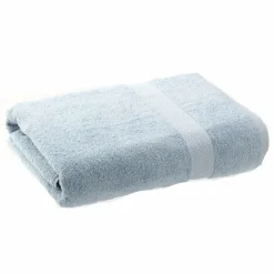 Linge De Bain|Salle De Bain Et Wc|INDIG EAU Drap de bain bleu 90x145 cm