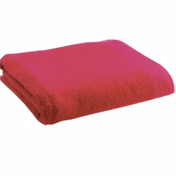 Linge De Bain|Salle De Bain Et Wc|INDIG EAU Drap de bain rose