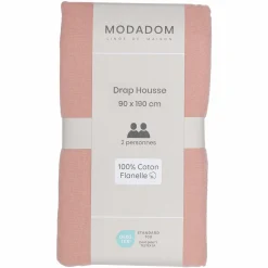 Linge De Chambre|Stokomani Drap housse 90x190cm 100% coton