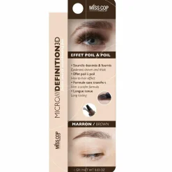 Maquillage Et Ongles|MISS COP Feutre à sourcils 4 mines micro définition 3D