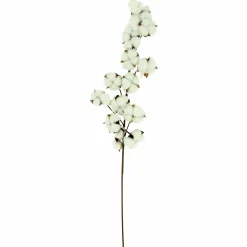 Objets Décoratifs|DECLIC HOME Fleur de coton artificielle 73cm