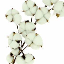 Objets Décoratifs|DECLIC HOME Fleur de coton artificielle 73cm