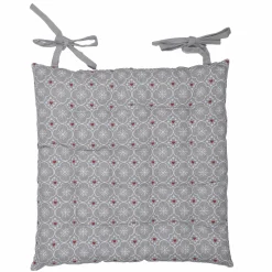 Linge De Cuisine|RUBAN BLANC GALETTE 16 POINTS COEUR 40X40CM