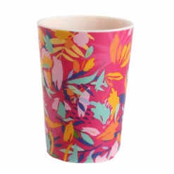 Vaisselle Et Service|Stokomani Gobelet fleuri en plastique 25cl