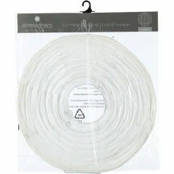 Luminaires|ATMOSPHERA Lanterne boule papier blanc