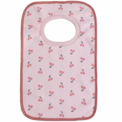 Accessoires De Puériculture|MES PETITS CAILLOUX Lot de 7 bavoirs rose/vert