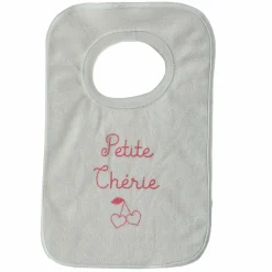 Accessoires De Puériculture|MES PETITS CAILLOUX Lot de 7 bavoirs rose/vert