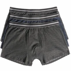 Sous-Vêtements Et Vêtements De Nuit|AMAURY S Lot de 3 boxers coton Gris