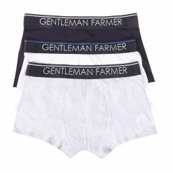 Sous-Vêtements Et Vêtements De Nuit|GENTLEMAN FARMER Lot de 3 boxers en coton