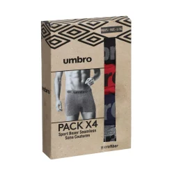 Sous-Vêtements Et Vêtements De Nuit|UMBRO Lot de 4 boxers en microfibre Multicolore}